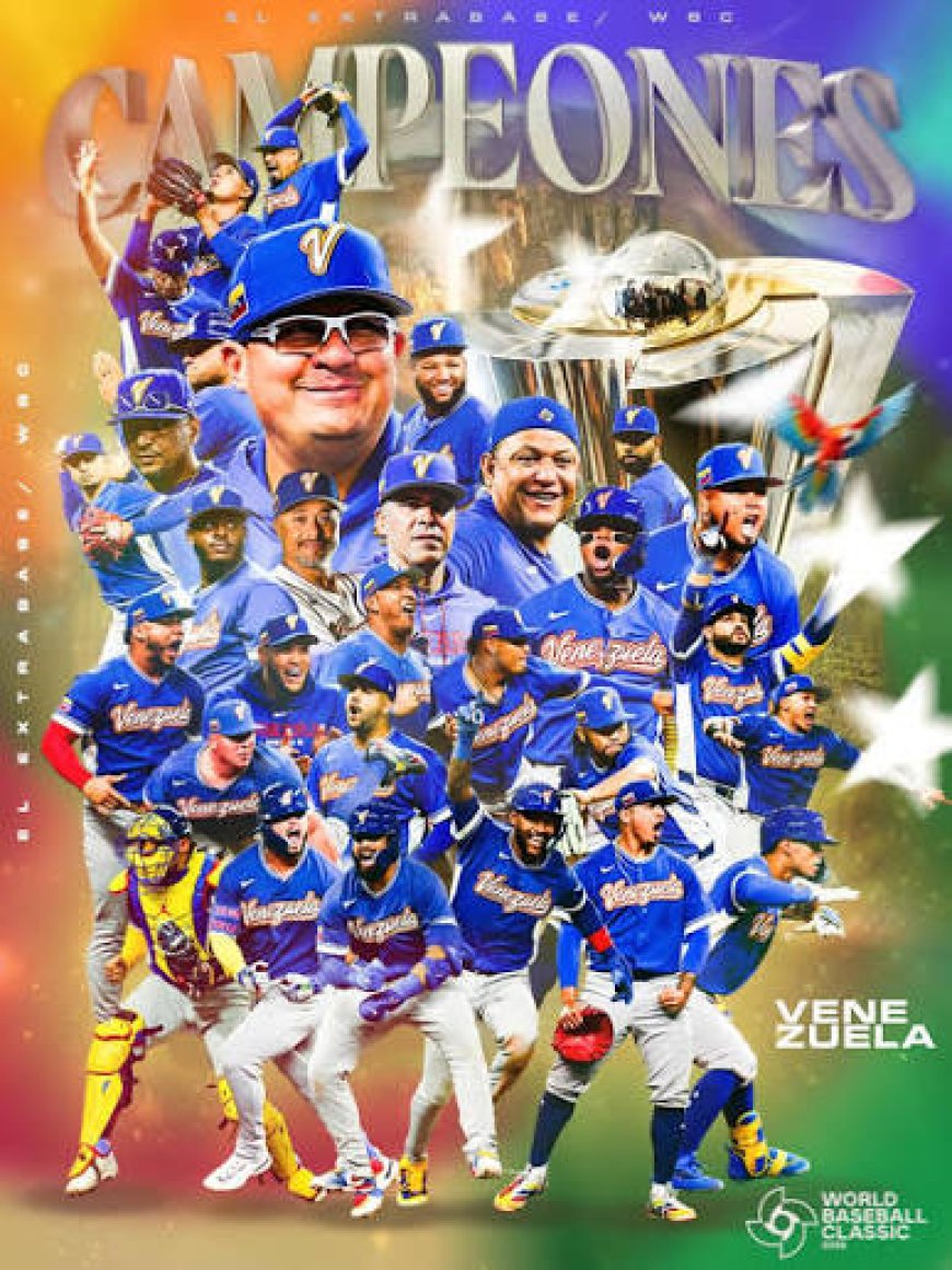 CLÁSICO MUNDIAL DE BEISBOL: Primer título para Venezuela