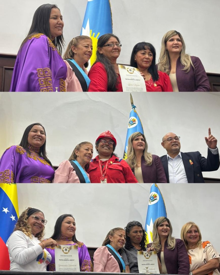 Primera dama del Zulia participa en conmemoración del Día de la Mujer y entrega de la Orden “Ana María Campos”