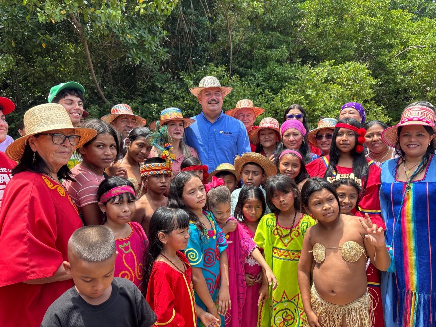 ZULIA:Pueblos originarios conmemoran con el gobernador Luis Caldera el Día del Niño Indígena