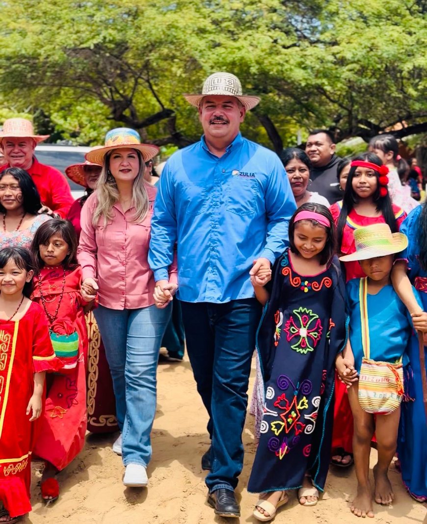 ZULIA:Pueblos originarios conmemoran con el gobernador Luis Caldera el Día del Niño Indígena