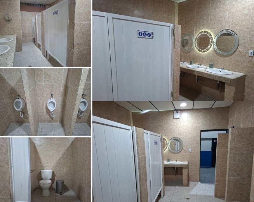 Alcaldía de Maracaibo rehabilitó baños del bloque B del Terminal de Pasajeros