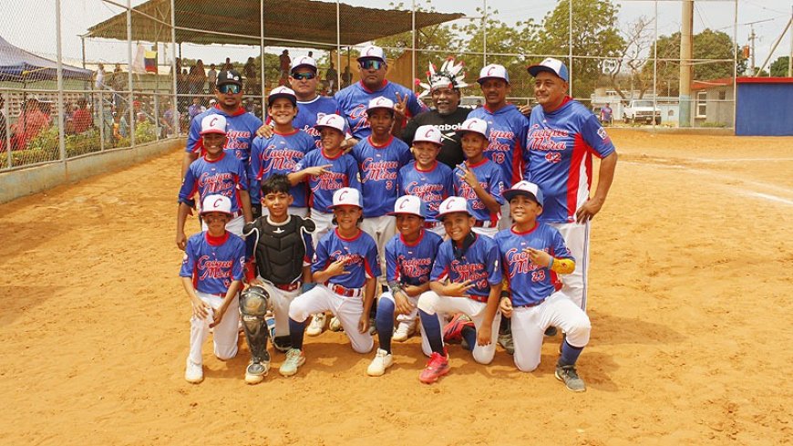 PEQUEÑAS LIGAS: Cacique Mara campeón regional y va a la Final Nacional Preinfantil