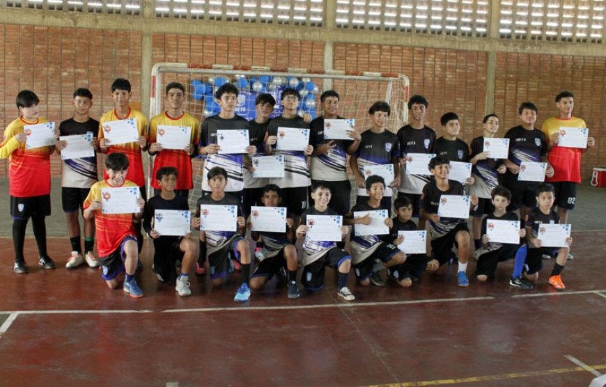 La Escuela de Fútbol Sala de LUZ celebra un año de metas alcanzadas
