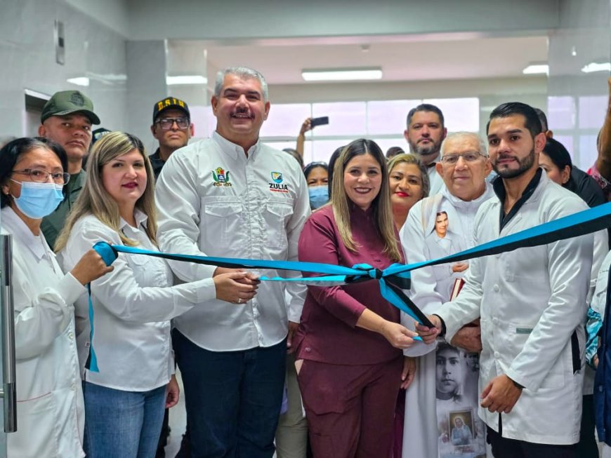 Gobernador Caldera inauguró 5to piso del General del Sur con 38 nuevas camas de hospitalización