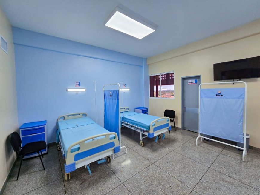 Gobernador Caldera inauguró 5to piso del General del Sur con 38 nuevas camas de hospitalización