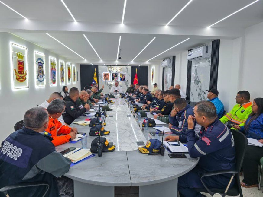 Gobernador Luis Caldera afina detalles del Operativo Semana Santa Segura 2026