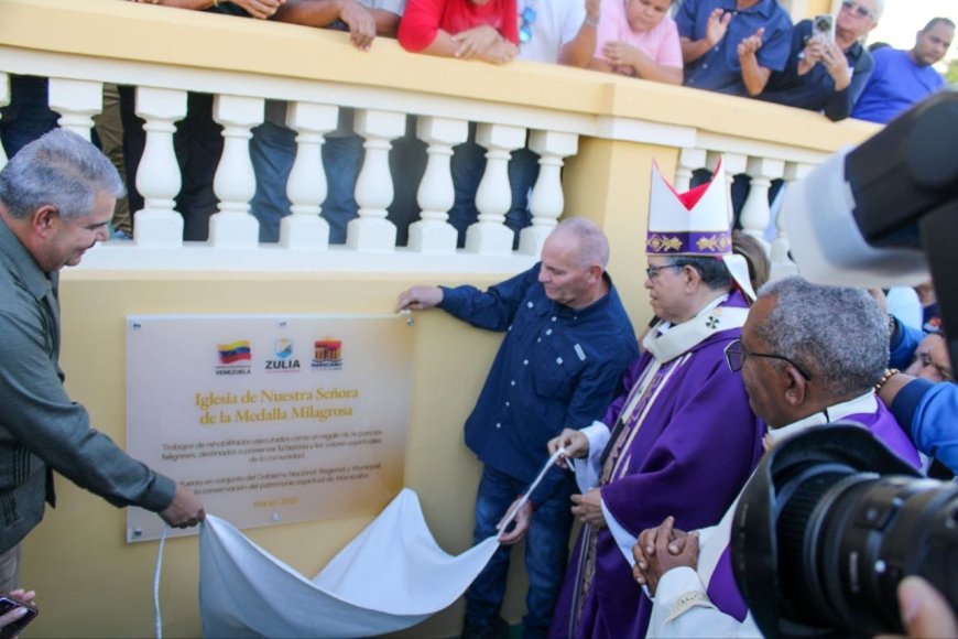 Al restaurar la Iglesia Medalla de La Milagrosa se honra la historia y fe de un pueblo 