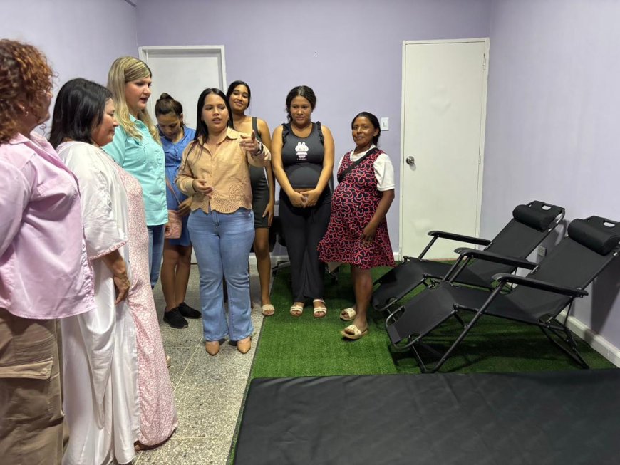 Primera dama del Zulia acompaña inauguración de Sala Gestacional en municipio Jesús Enrique Lossada