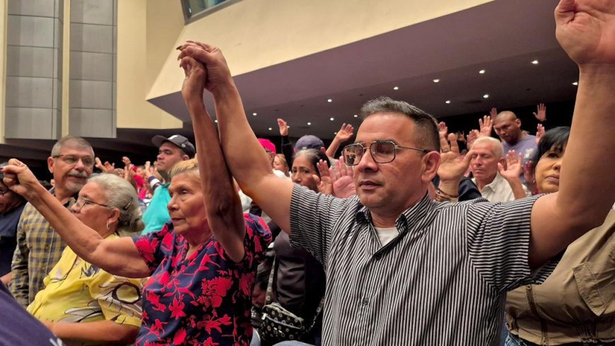 Zulia se une en oración por la libertad de Nicolás Maduro y Cilia Flores