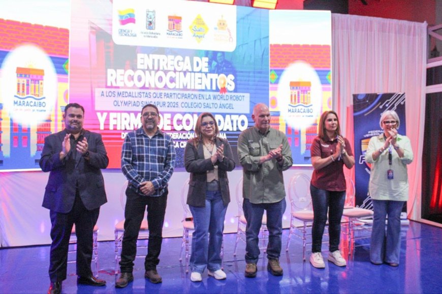 Maracaibo es la capital de la robótica; Alcalde Di Martino entregó reconocimientos a triunfadores de la WRO 2025