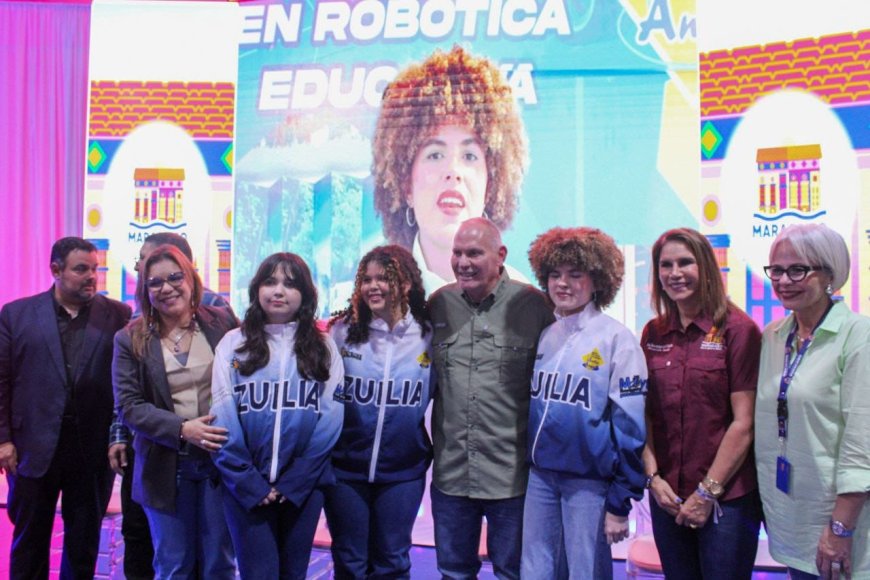 Maracaibo es la capital de la robótica; Alcalde Di Martino entregó reconocimientos a triunfadores de la WRO 2025