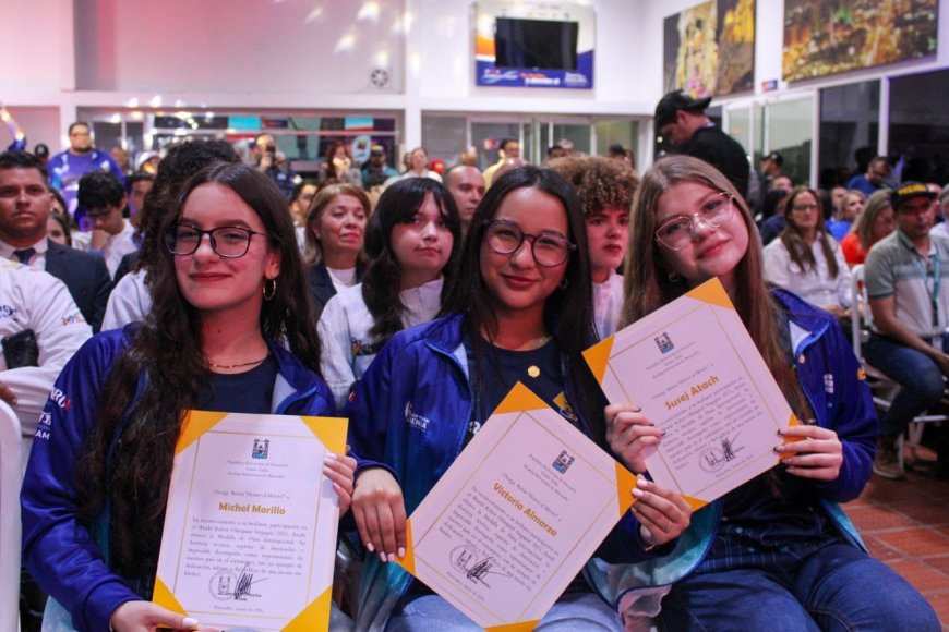 Maracaibo es la capital de la robótica; Alcalde Di Martino entregó reconocimientos a triunfadores de la WRO 2025