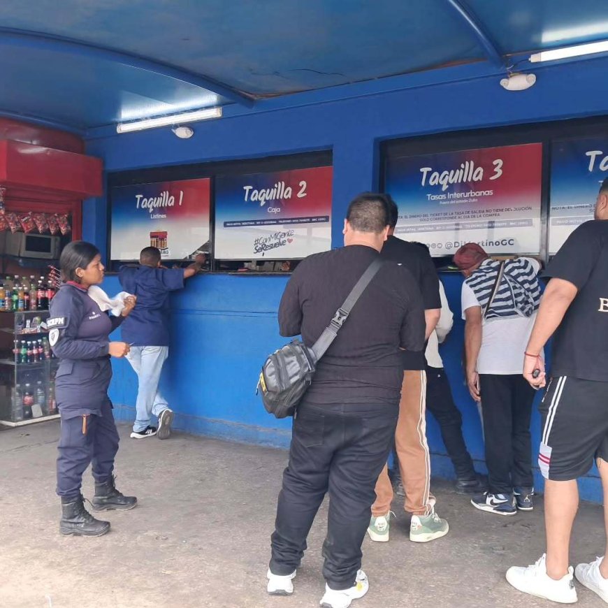 Terminal de Pasajeros tiene 500 unidades listas para viajeros de Semana Santa