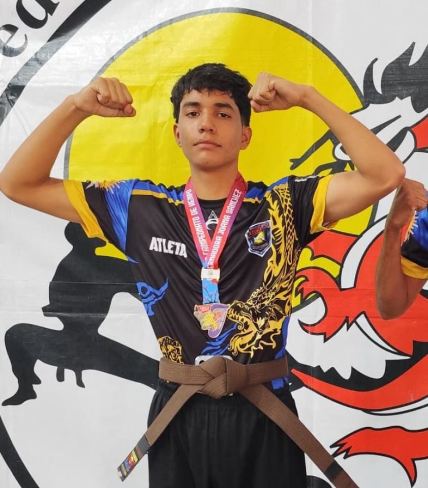 Eliseo Díaz: El guardameta en futsal de LUZ que conquistó el oro nacional en Kenpo