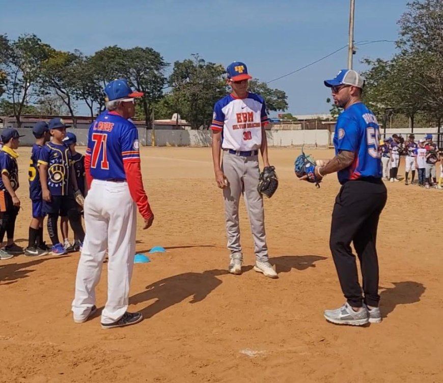 180 niños disfrutaron con Silvino Bracho los saberes del béisbol