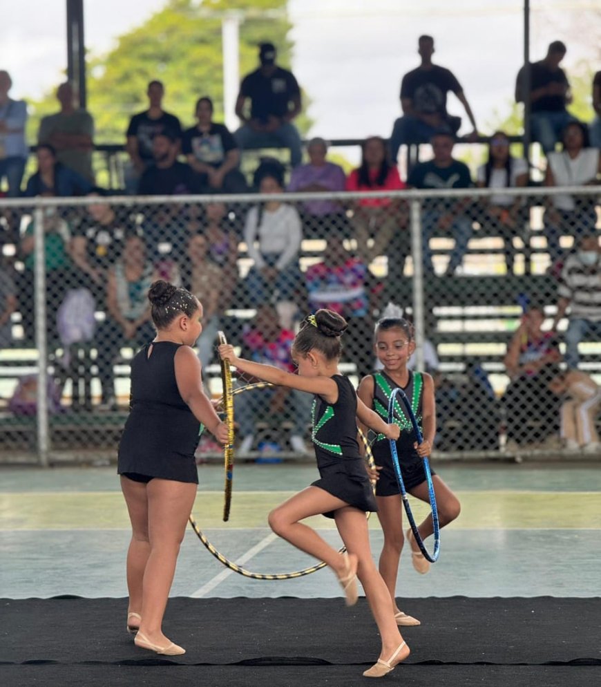 ¡Muestra anual! En el Festival de Gimnasia Rítmica, Imdeprec proyecta los talentos deportivos