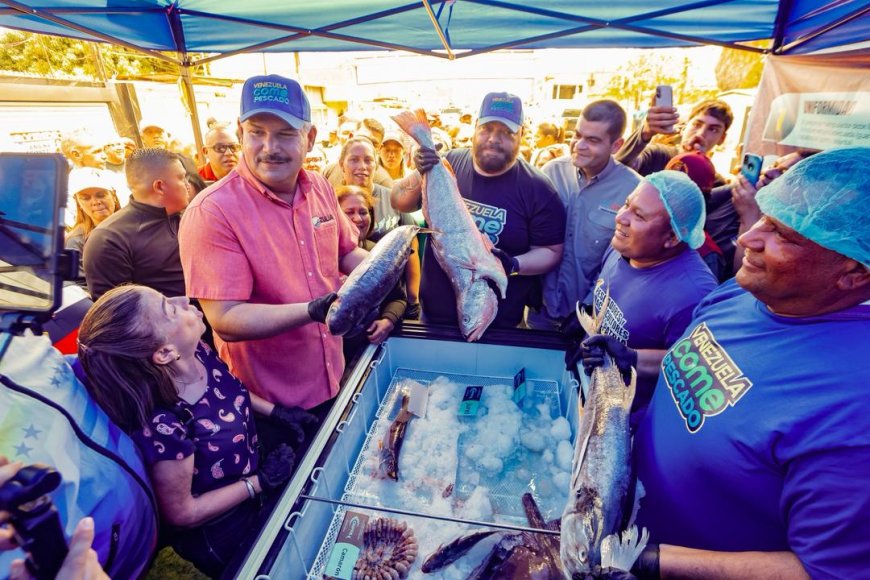 Gobernador Caldera benefició a 10 mil familias zulianas con el Plan Venezuela Come Pescado