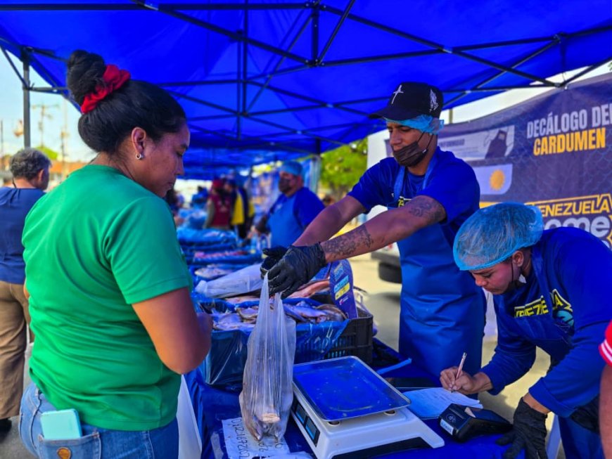 Gobernador Caldera benefició a 10 mil familias zulianas con el Plan Venezuela Come Pescado