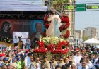 100 mil feligreses acompañaron la imagen de Jesús de la Divina Misericordia. 