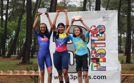 Jessi Rivas llegó a la Copa Tres Pistas de Francia 