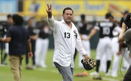 Guillén se une a Luis Aparicio y a Concepción con el retiro de su número 13 por Chicago