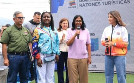 Presidenta Delcy: 13 millones fueron a vacacionar