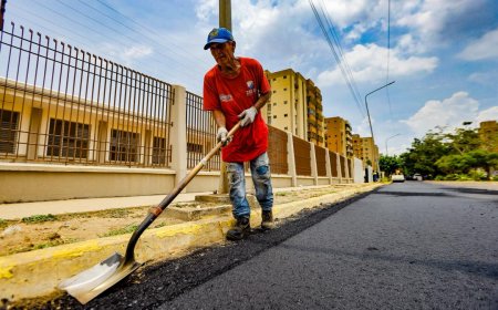Gobernación y su Plan de Asfaltado para recuperar la avenida principal de Ciudadela Faría