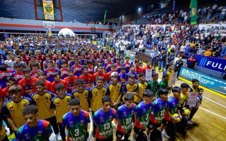 Gobernador Caldera inauguró clasificatorio de voleibol a los Juegos Nacionales Juveniles