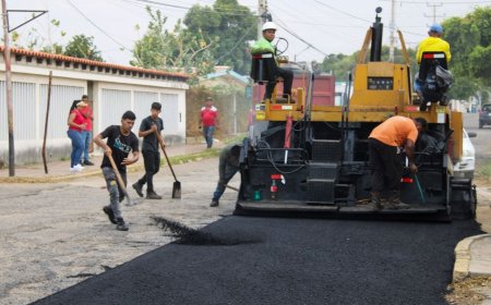  ¡Comunidades con calles dignas! Alcalde Di Martino: “En Los Aceitunos se colocarán 7500 toneladas de asfalto”