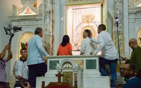 Presidenta Delcy desde la Basílica“Le pido a la Chinita que obre con su renovación milagrosa por Venezuela”