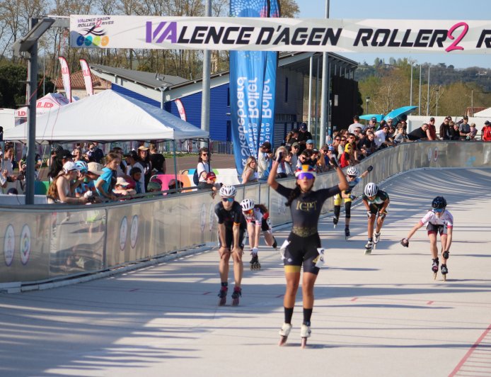 Jessi Rivas volvió a volar en la primera jornada de Valence d’Agen en Francia