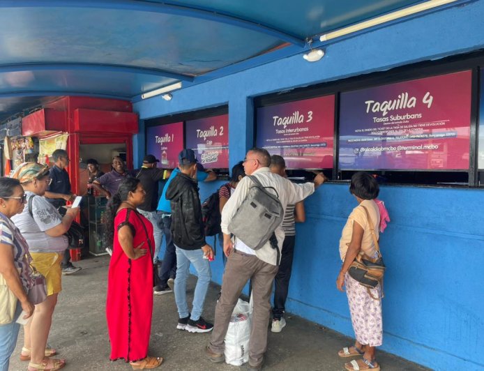 ¡Alta afluencia en Semana Santa! Más de 43.200 pasajeros se movilizaron por el Terminal de Maracaibo