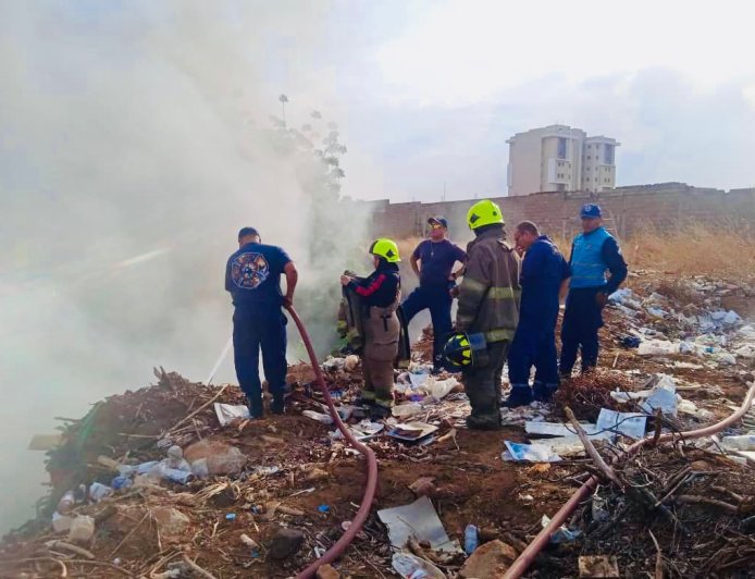 ¡En el sitio y al servicio! Sistema de Seguridad y Gestión de Riesgos de Maracaibo neutralizó dos incendios