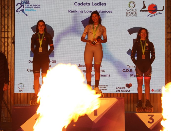 Jessiré Rivas también voló en Portugal:  4 de oro más 