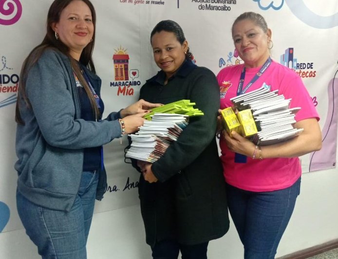 ¡Alcaldía de Maracaibo sembrando la lectura! Lanzan la campaña “Dona un libro”