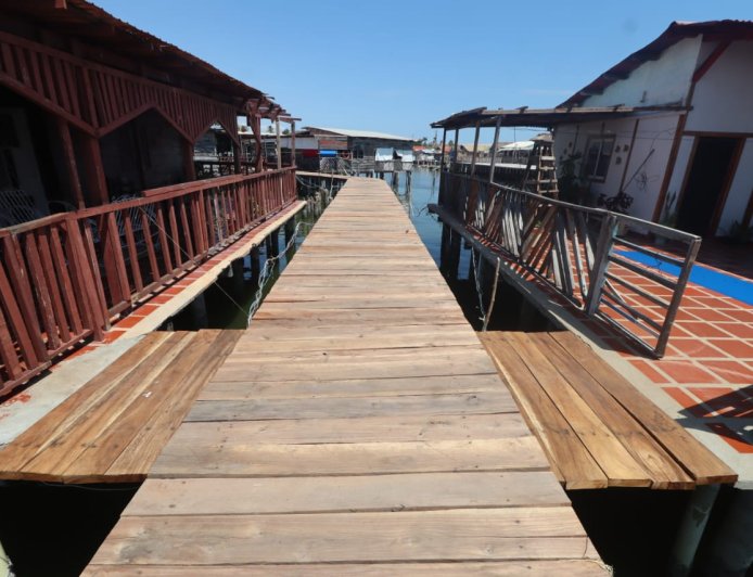 20 años esperaron caminerías de Santa Rosa a Di Martino para que las arreglara