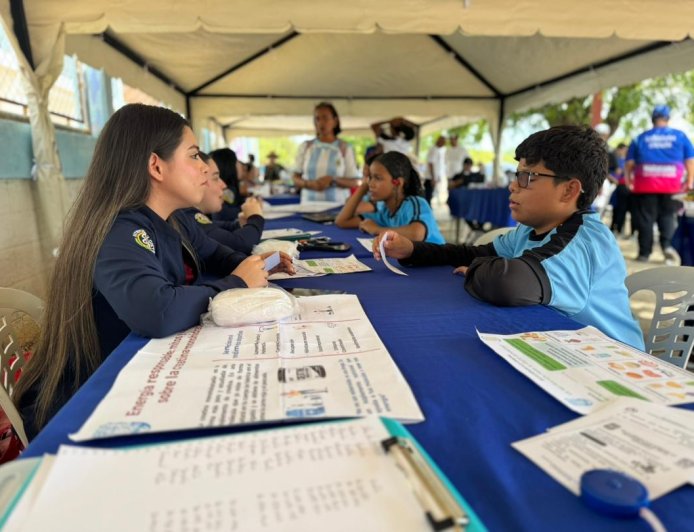 Apoyo a la Escuela José Beracasa: Jornada integral benefició a 180 alumnos 