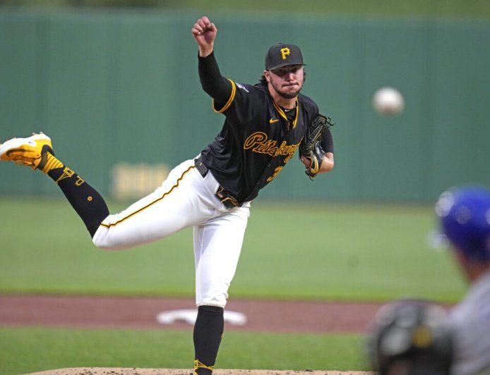 Paul Skenes por su cuarta victoria ante Milwaukee