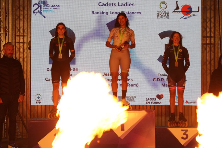 Jessiré Rivas también voló en Portugal:  4 de oro más 