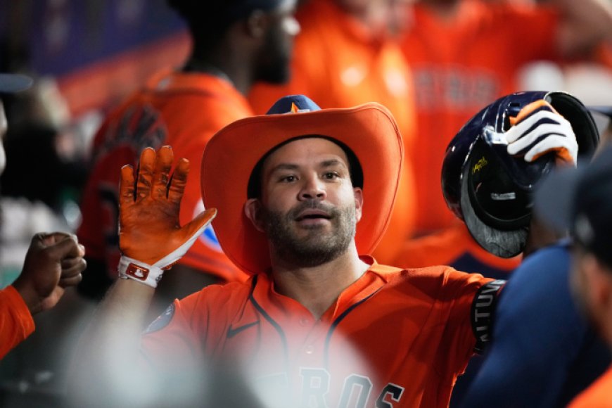 Altuve mandó a volar su tercero