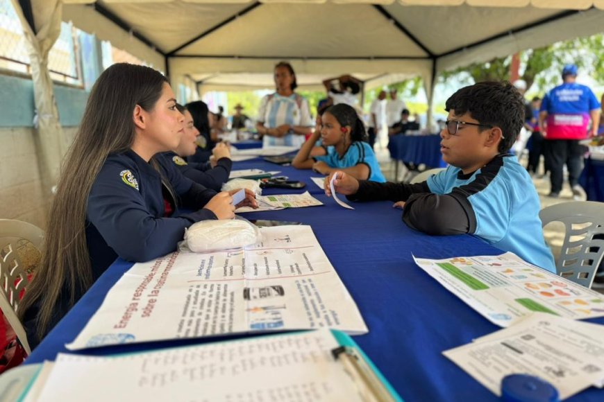 Apoyo a la Escuela José Beracasa: Jornada integral benefició a 180 alumnos 