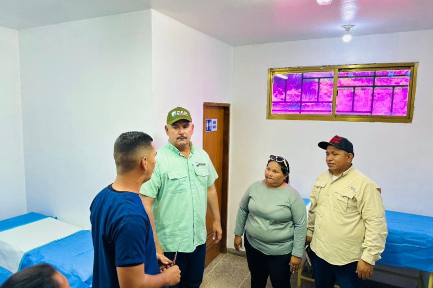 Luis Caldera entregó rehabilitado y dotado  el Consultorio Popular Clementina Urdaneta