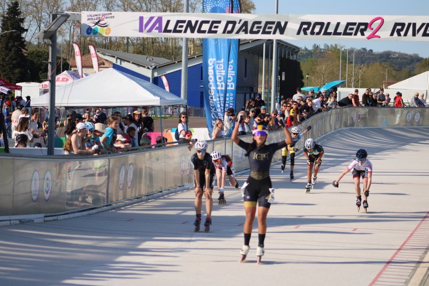 Jessi Rivas volvió a volar en la primera jornada de Valence d’Agen en Francia