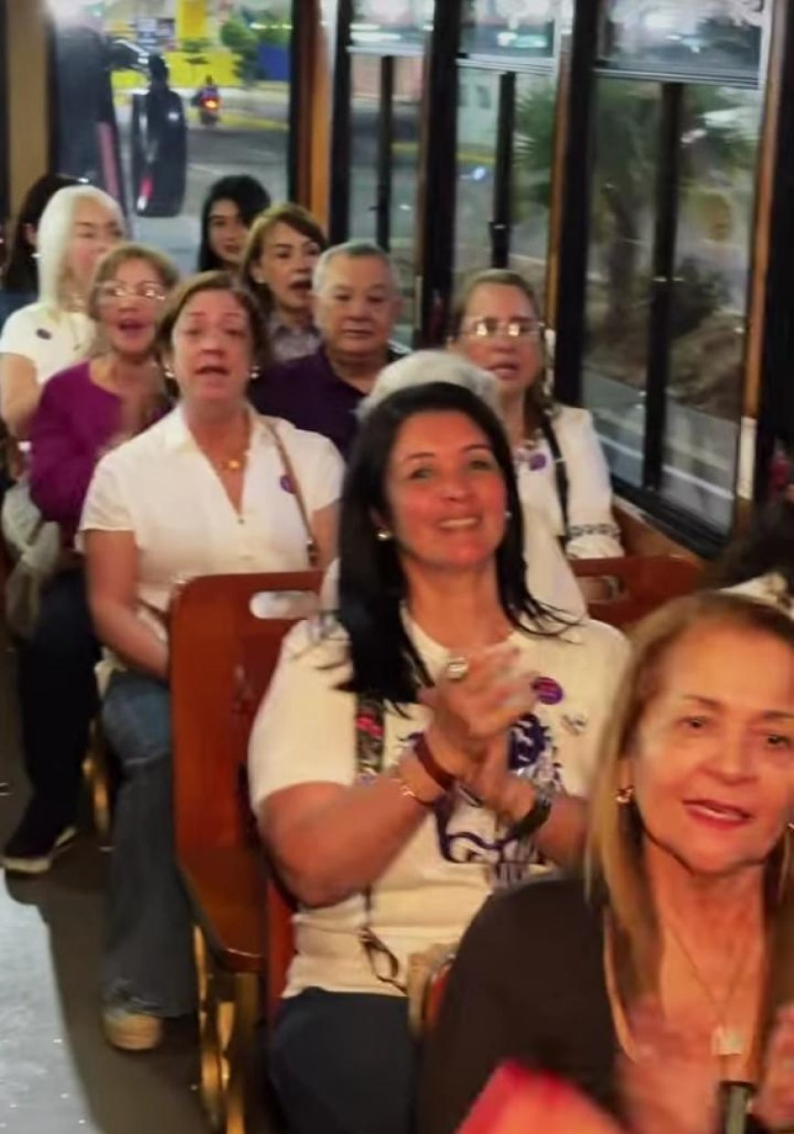 El Tranvía de Maracaibo fue el puente entre lo terrenal y espiritual en la Ruta de los 7 Templos