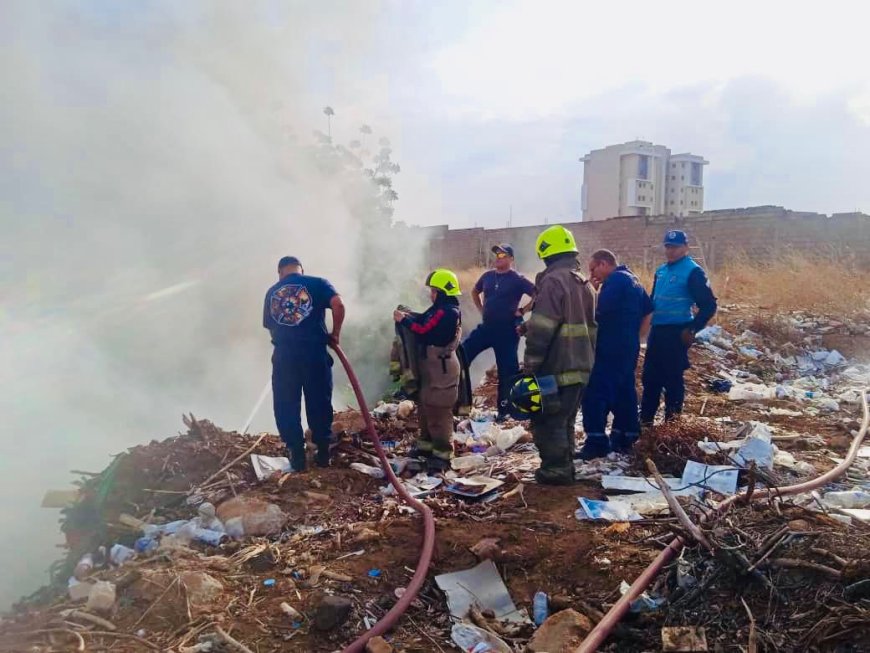 ¡En el sitio y al servicio! Sistema de Seguridad y Gestión de Riesgos de Maracaibo neutralizó dos incendios