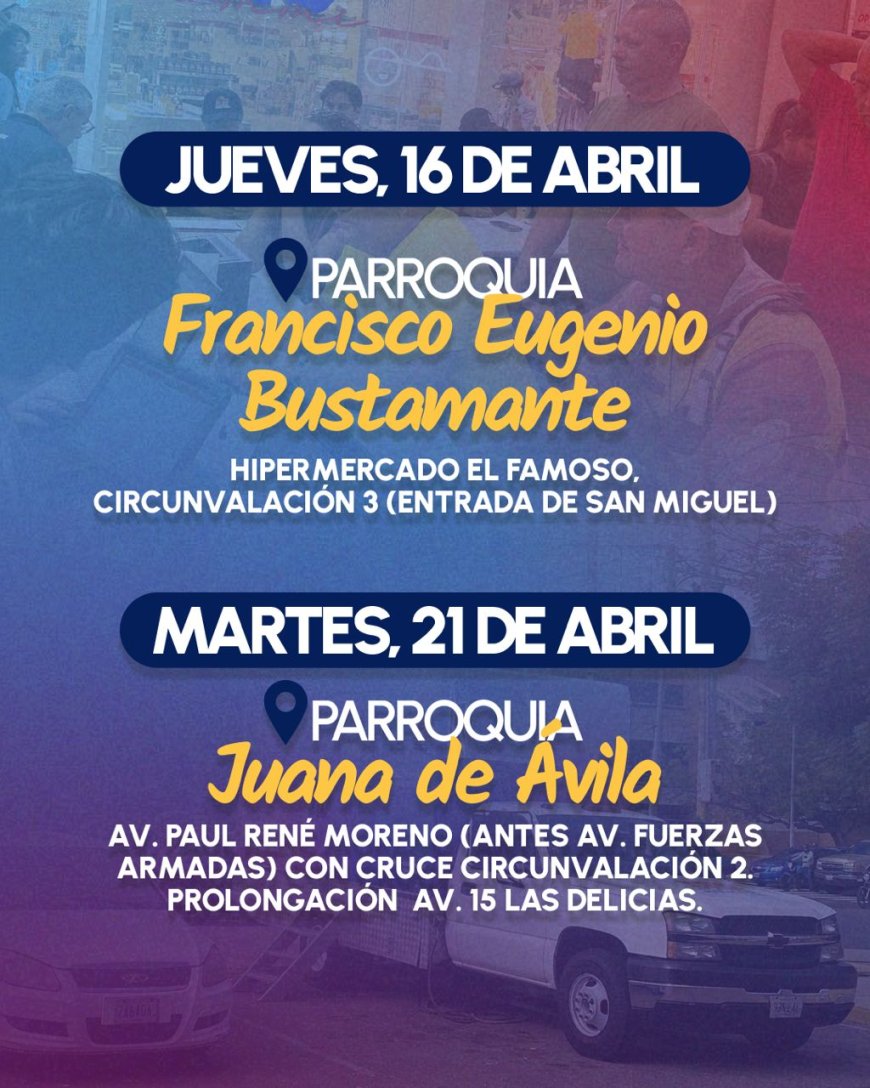 Arranca este jueves 09 SEDEMAT despliega Jornadas Integrales Móviles durante el mes de abril