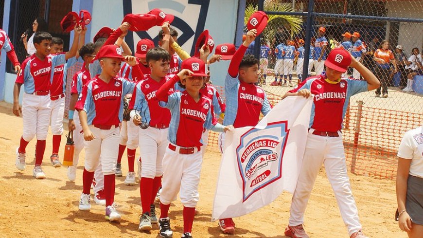 San Francisco y Cardenales definen el título nacional Preinfantil de Pequeñas Ligas