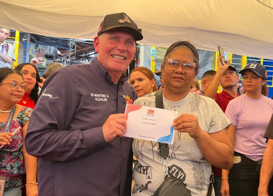 Di Martino le cumplió a comerciantes de El Callejón de Los Pobres: Apoyo para dinamizar la economía