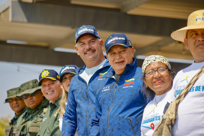 ZULIA: Ministro Diosdaco Cabello fortalece Cuadrantes de Paz con dotación de patrullas y tecnología