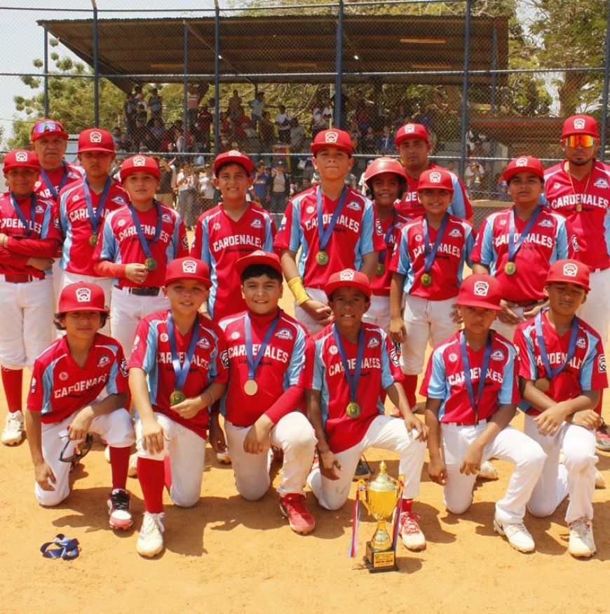 PEQUEÑAS LIGAS: San Francisco blanqueó a Cardenales y es monarca nacional preinfantil